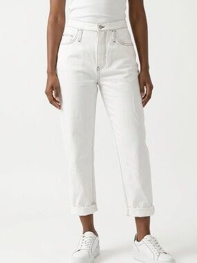 DEPARTMENT FIVE | D20D71 White Wide Leg Jeans Made in Italy Women’s Size 26